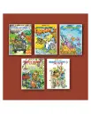 TINKLE Collection Special Combo Shikari Shambu (5 Titles Mix)