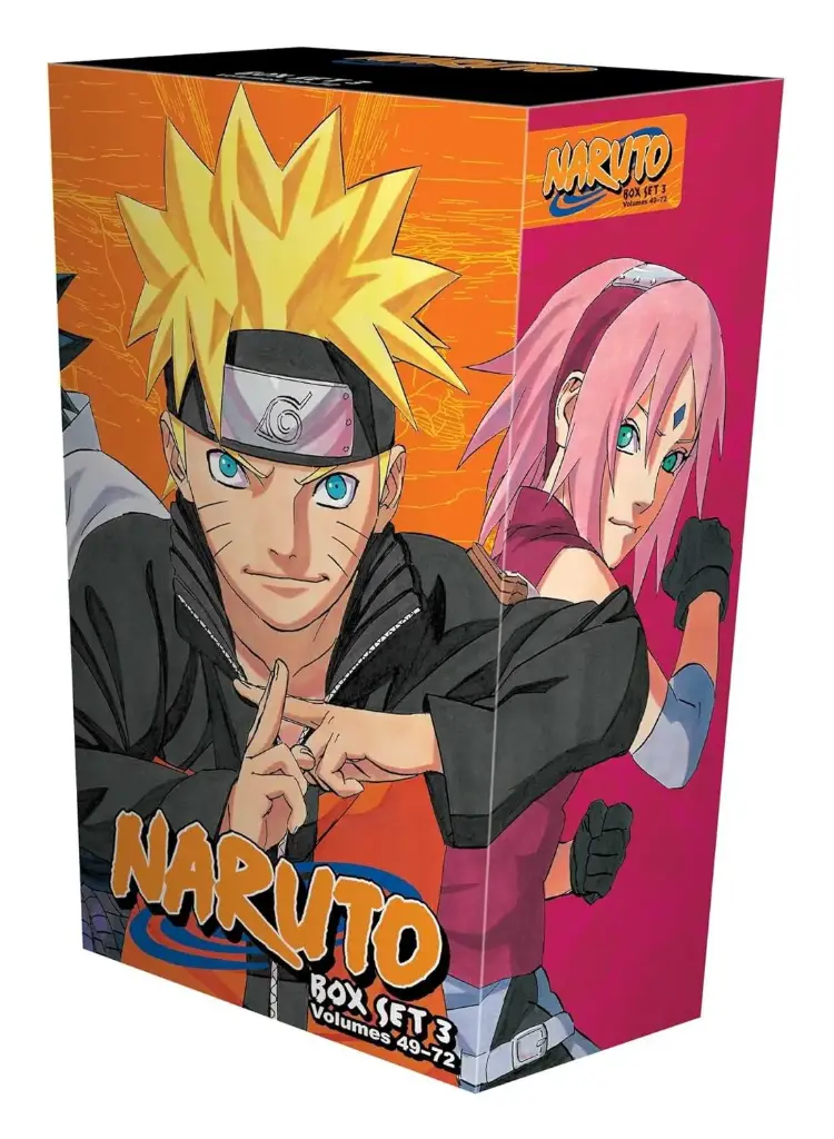 NARUTO BOX SET 3(vol-49-72)