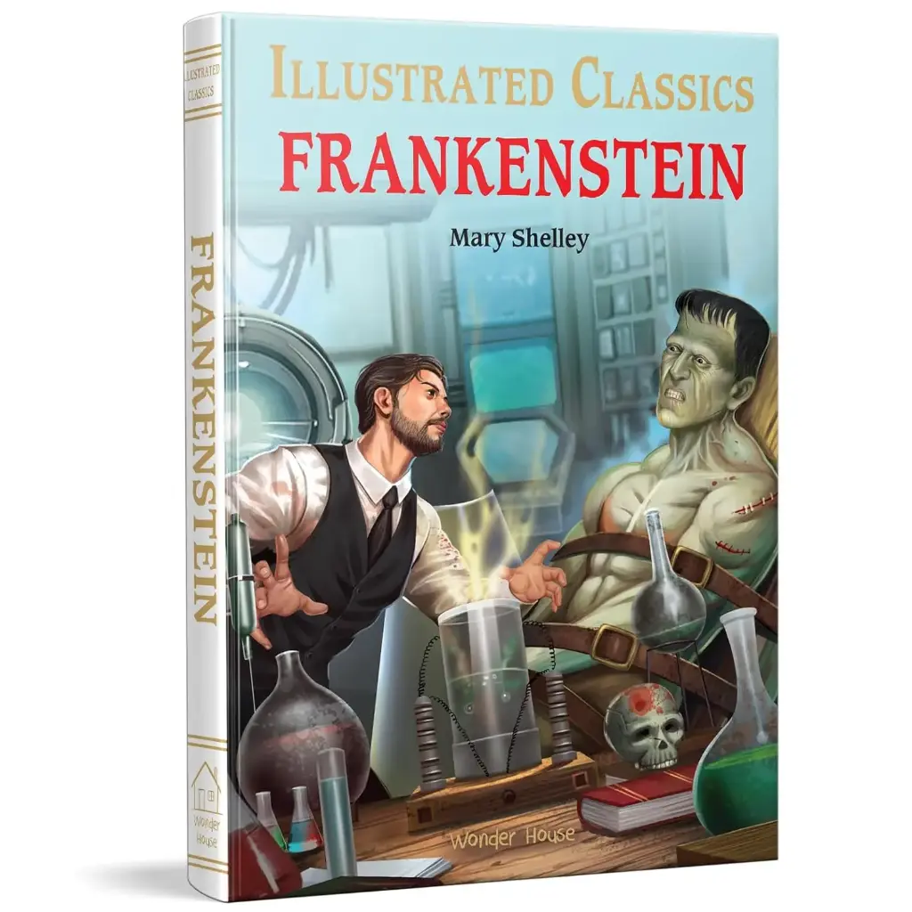 Frankenstein : Illustrated Classics English Novel 