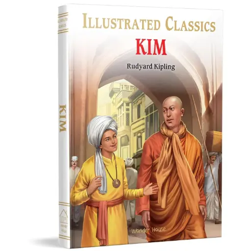 Kim :Illustrated Classic English Novel 